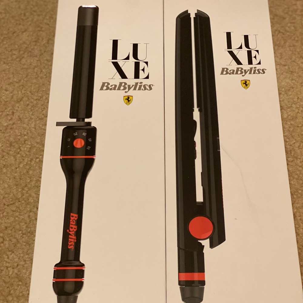 Babyliss luxe straightener and curling wand combo deal